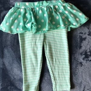 Carter’s 3M leggings with tutu